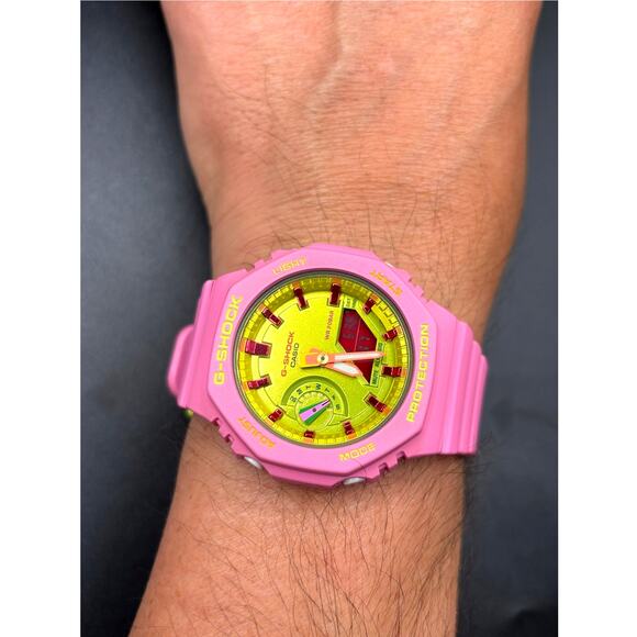 Casio G-Shock GMA-S2100BS-4A Pink Green Analog Digital Women’s Watch main image 10